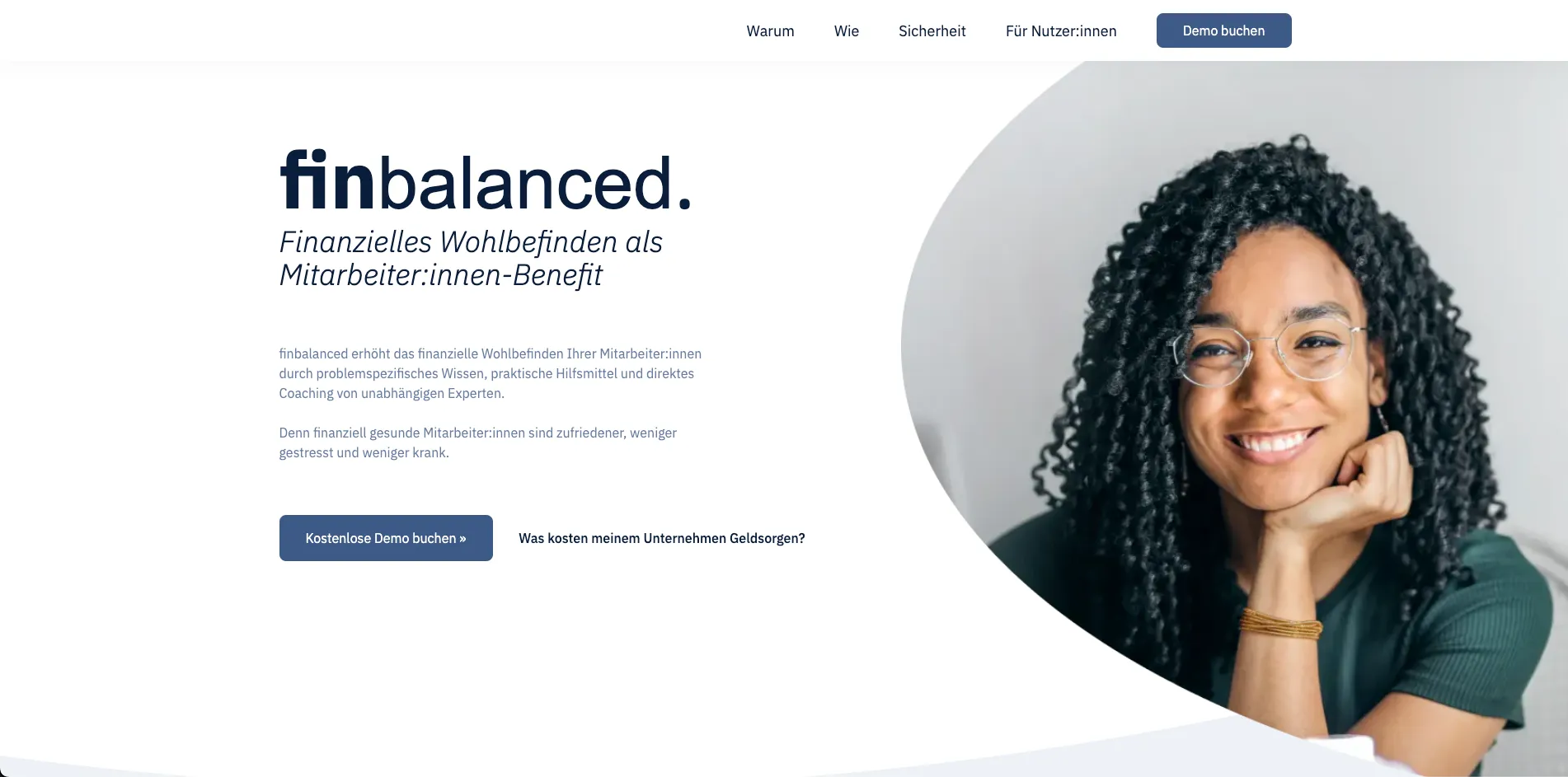 Screenshot of finbalanced